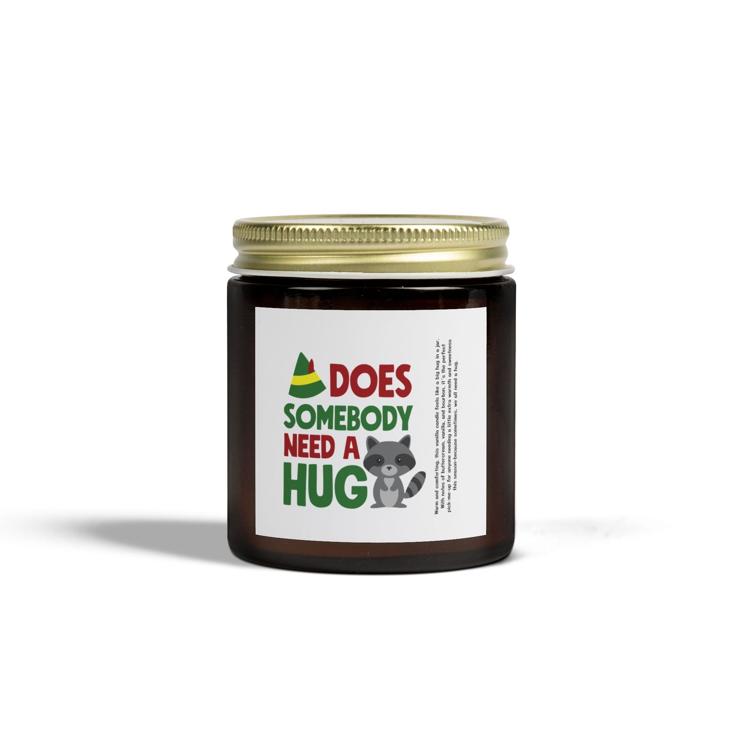 Need A Hug Scented Candle, Coconut Apricot Wax