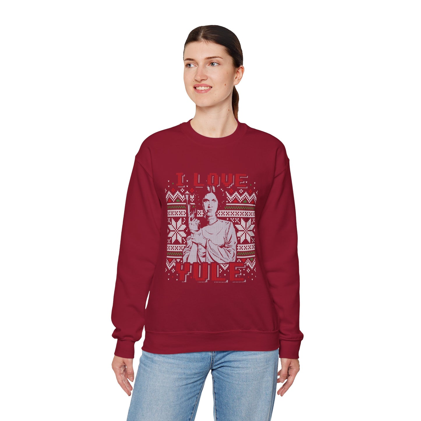 Yule Love Leia Pullover