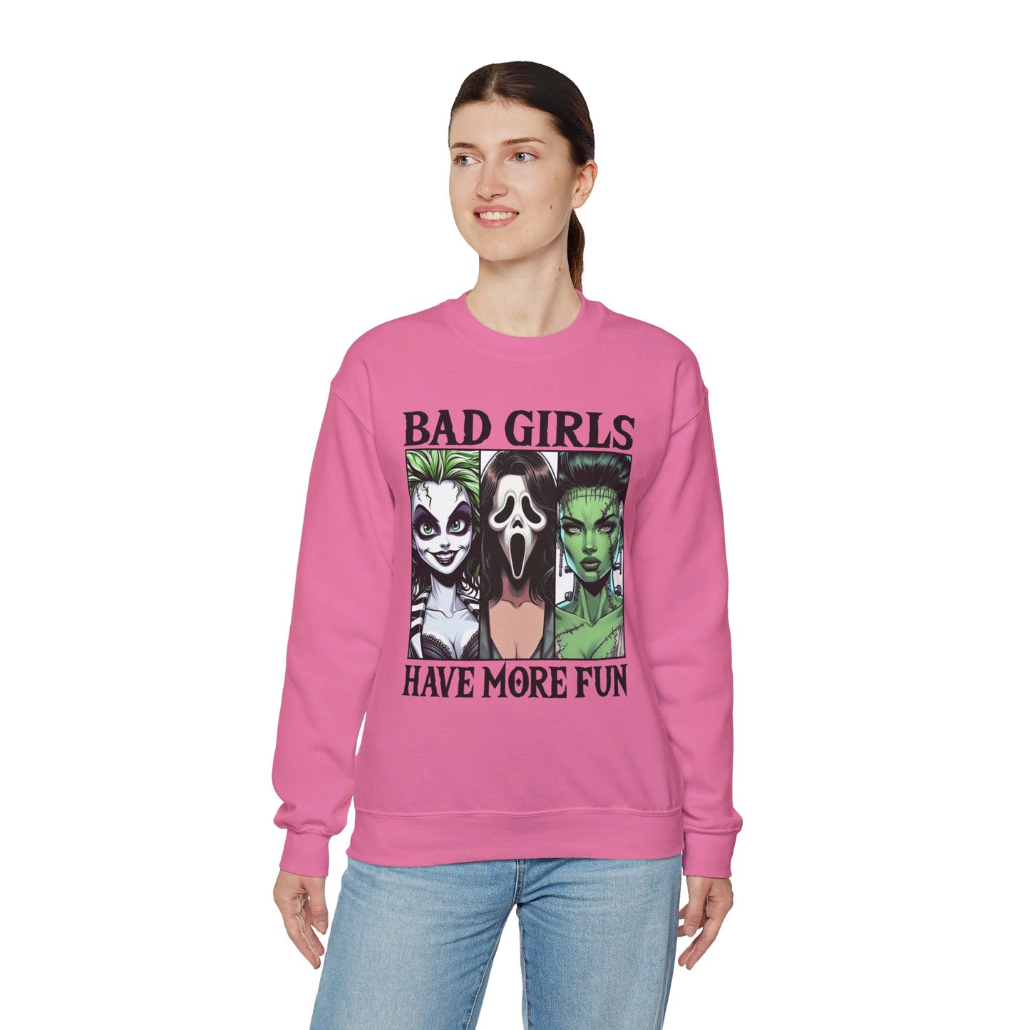 Bad Girls Have More Fun - Ghoulish Trio Pullover