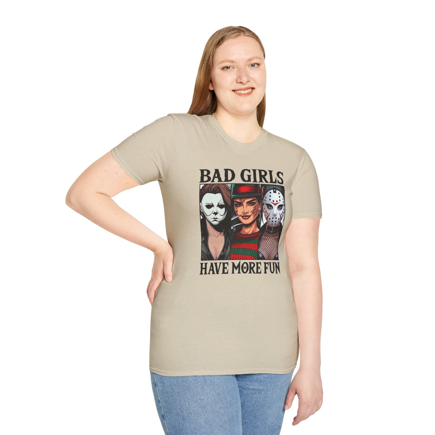 Bad Girls Have More Fun - Slasher Squad Tee