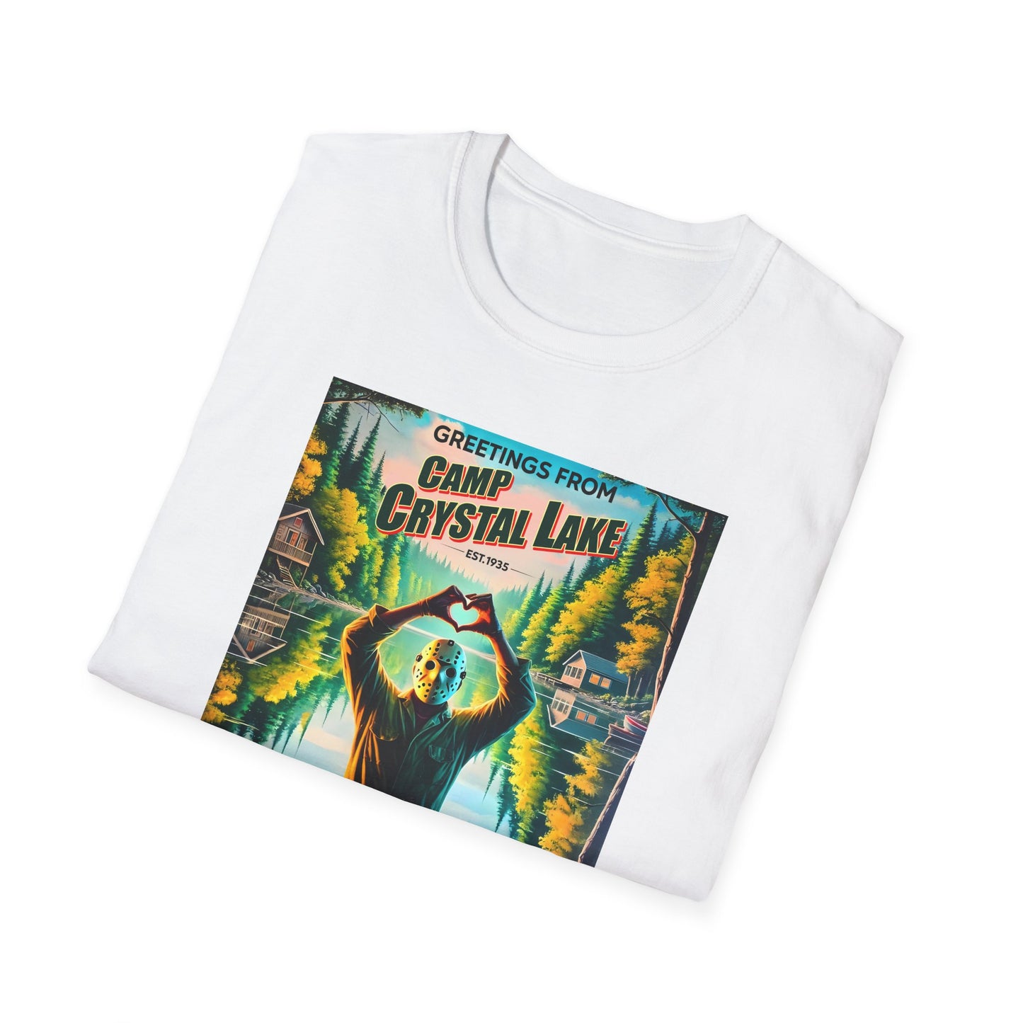 Camp Crystal Lake Greetings Tee