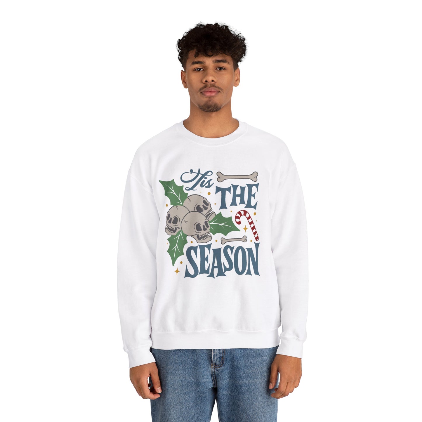 Tis the Season Skulls Sweatshirt