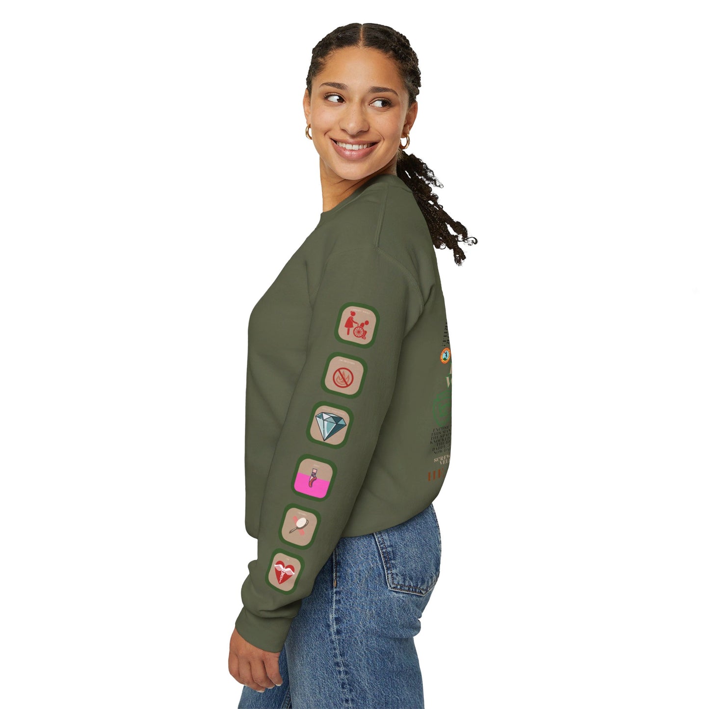 Troop Beverly Hills Quote Pullover - Oodles of Patches