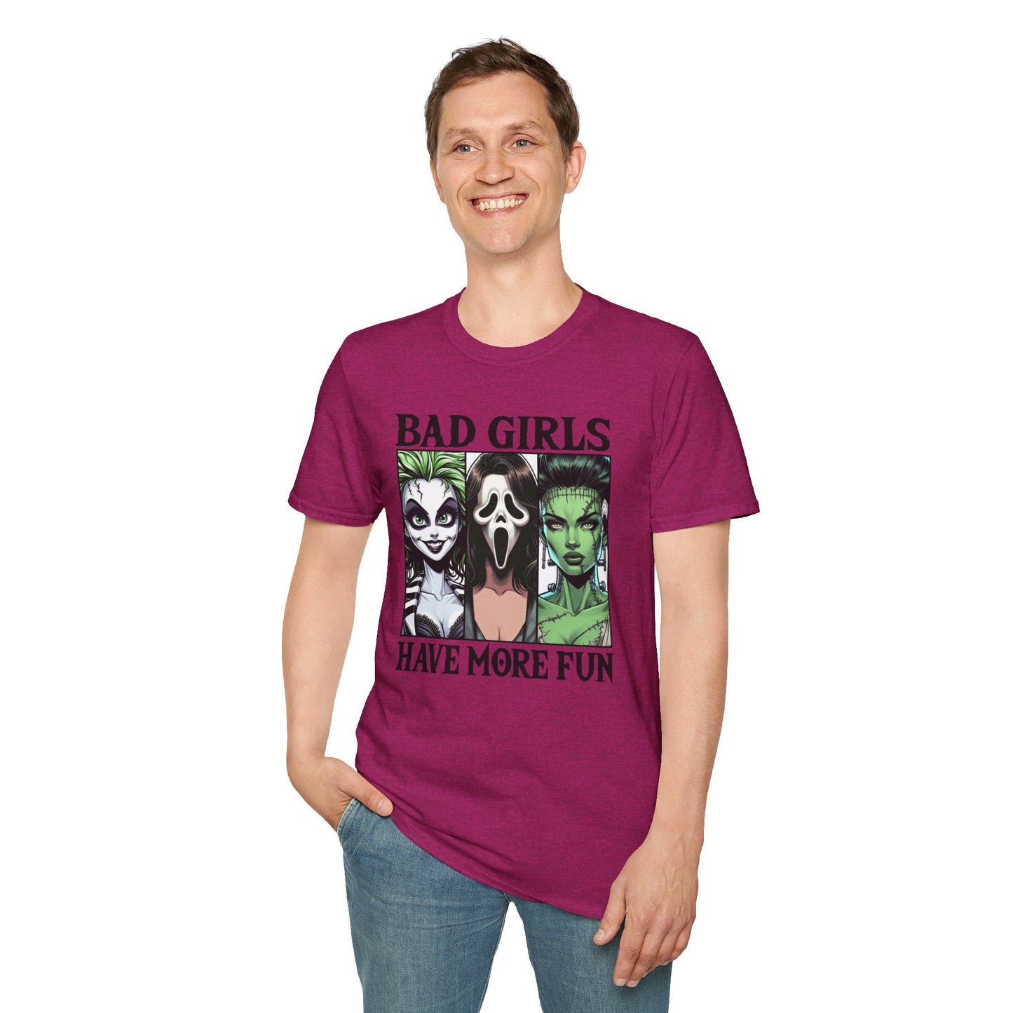 Bad Girls Have More Fun - Ghoulish Trio Tee