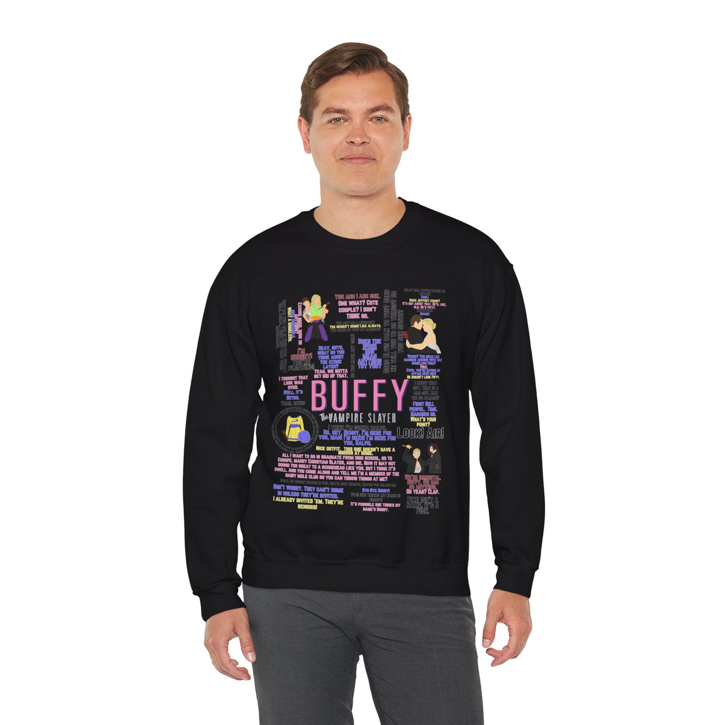 Buffy Quote Pullover