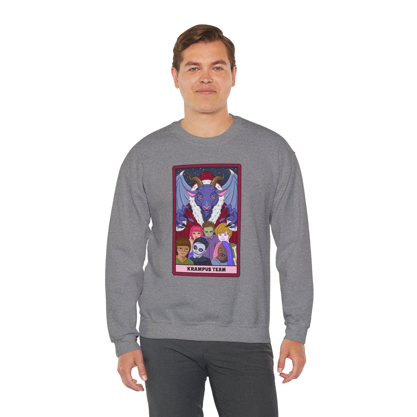 Krampus Team: Spooky Holiday Pullover