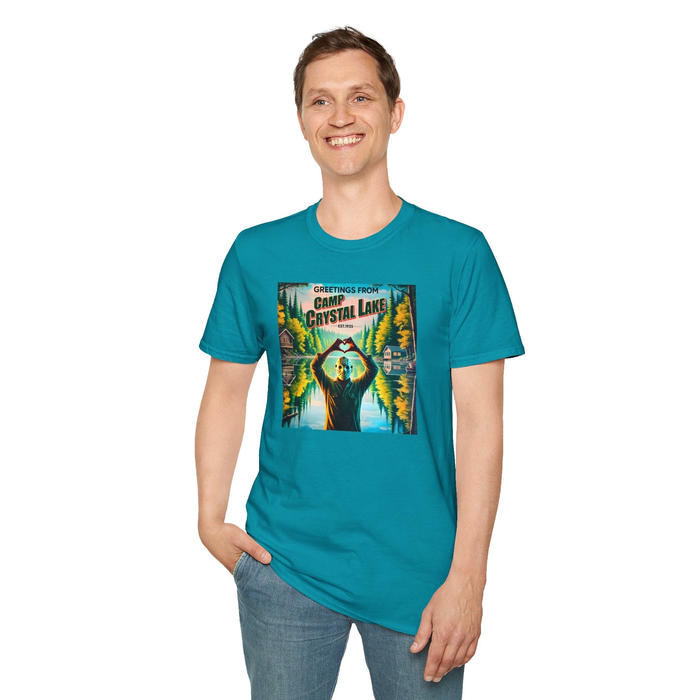 Camp Crystal Lake Greetings Tee