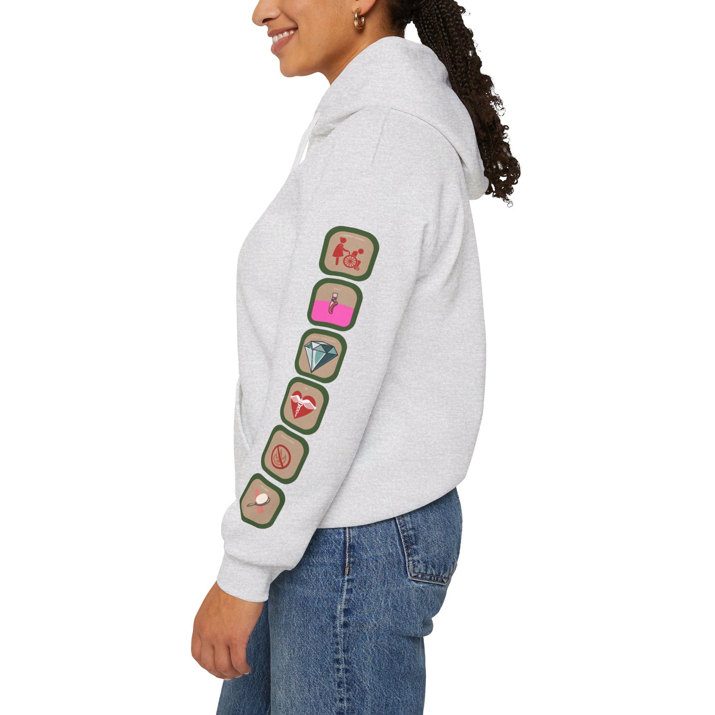 Troop Beverly Hills Logo Only Hoodie - Oodles of Patches