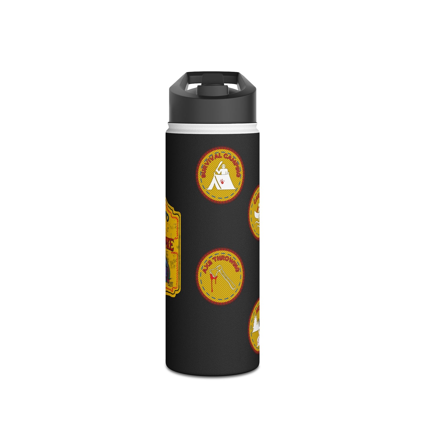 Camp Crystal Lake Stainless Steel Water Bottle