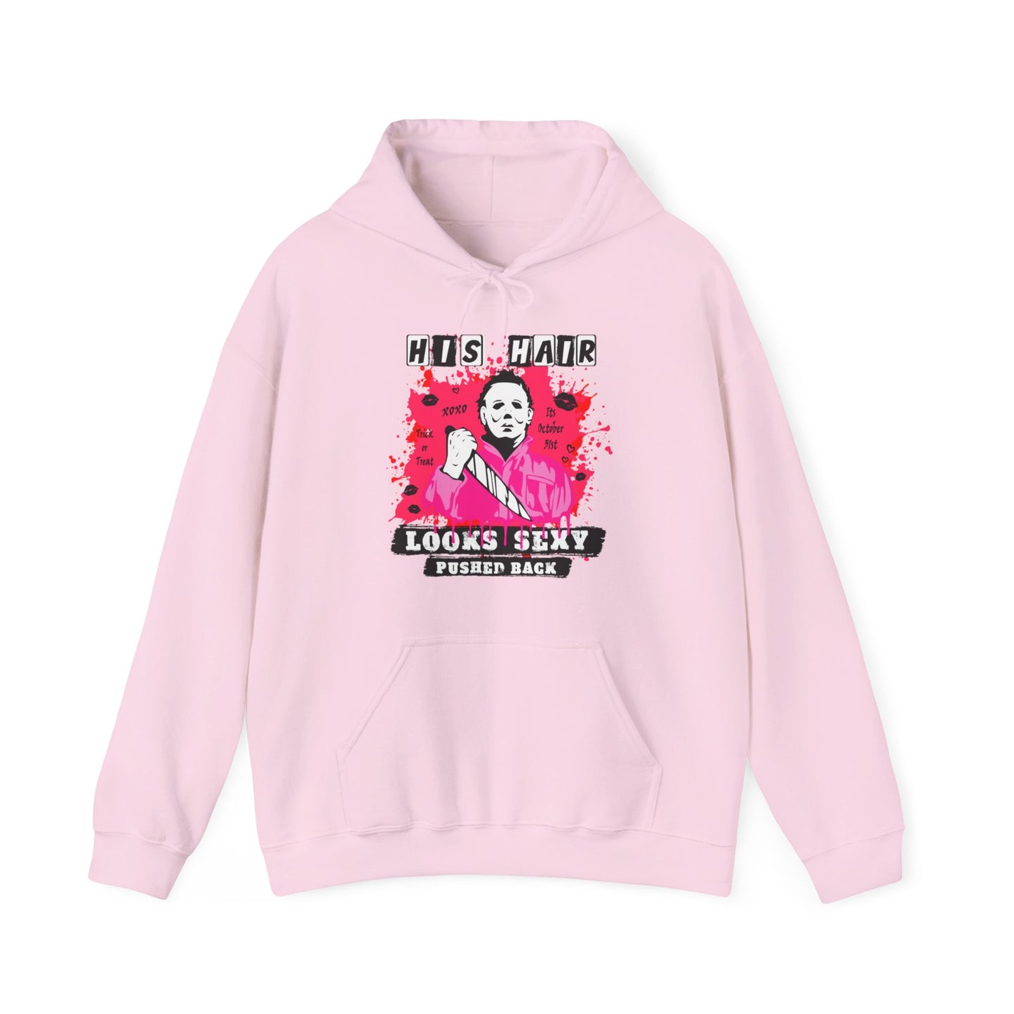 His Hair Looks Sexy Pushed Back Hoodie