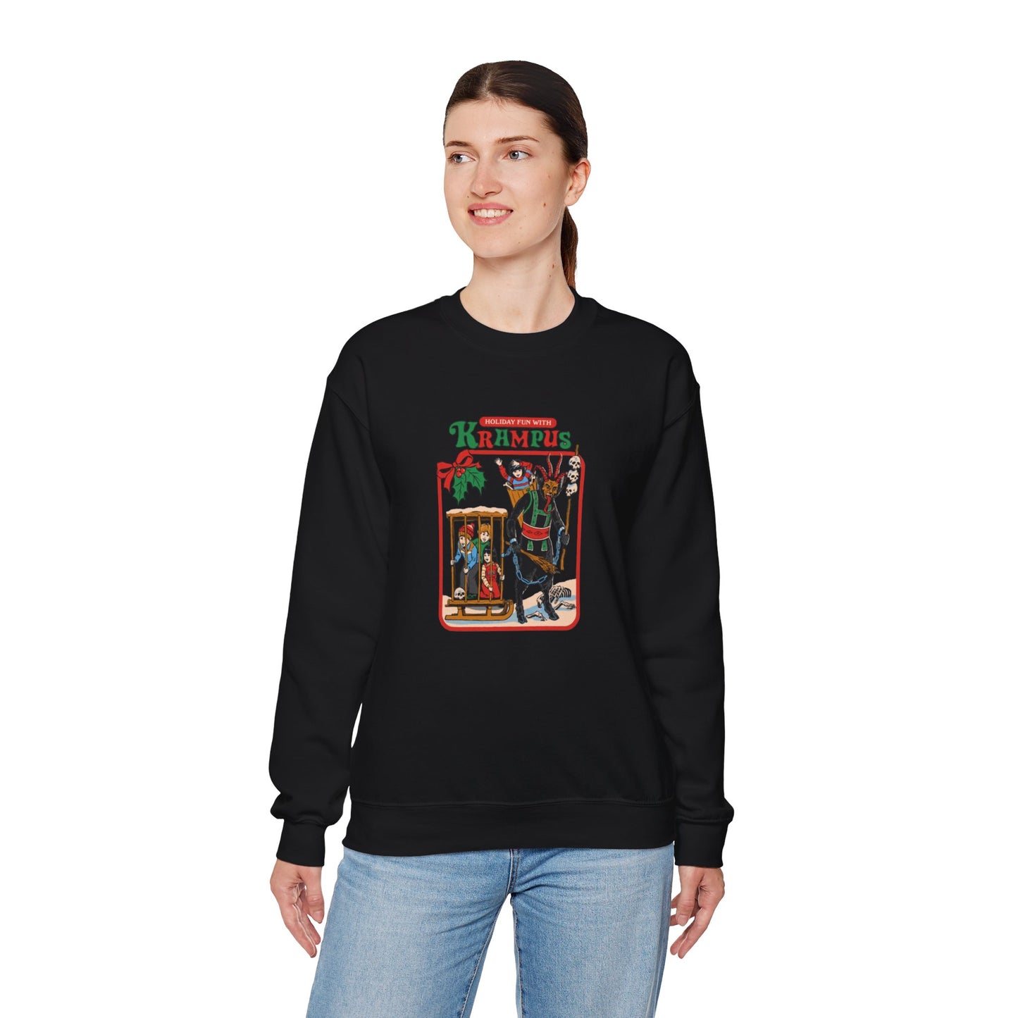 Holiday Fun with Krampus Sweatshirt