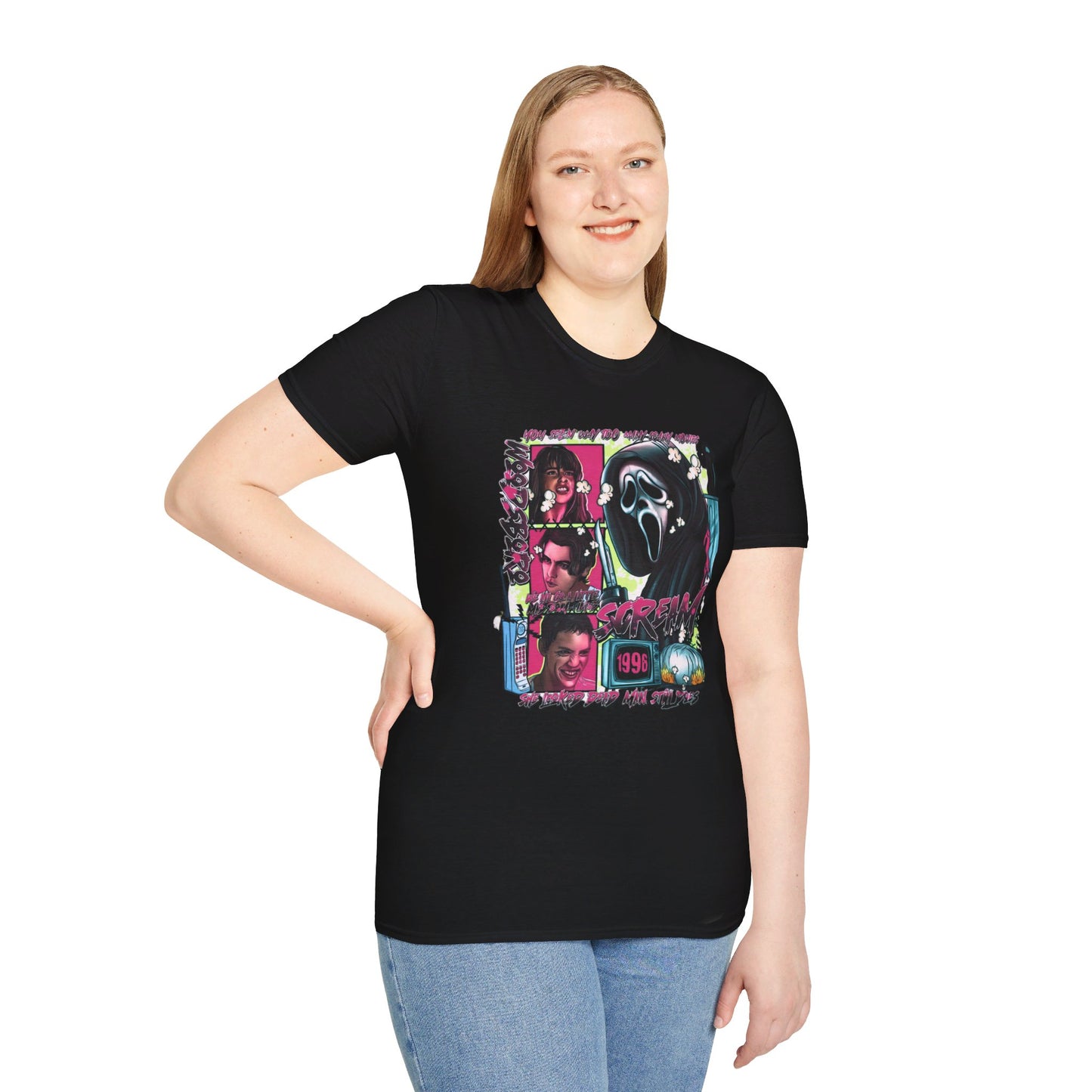 Neon Nightmare Scream Tee