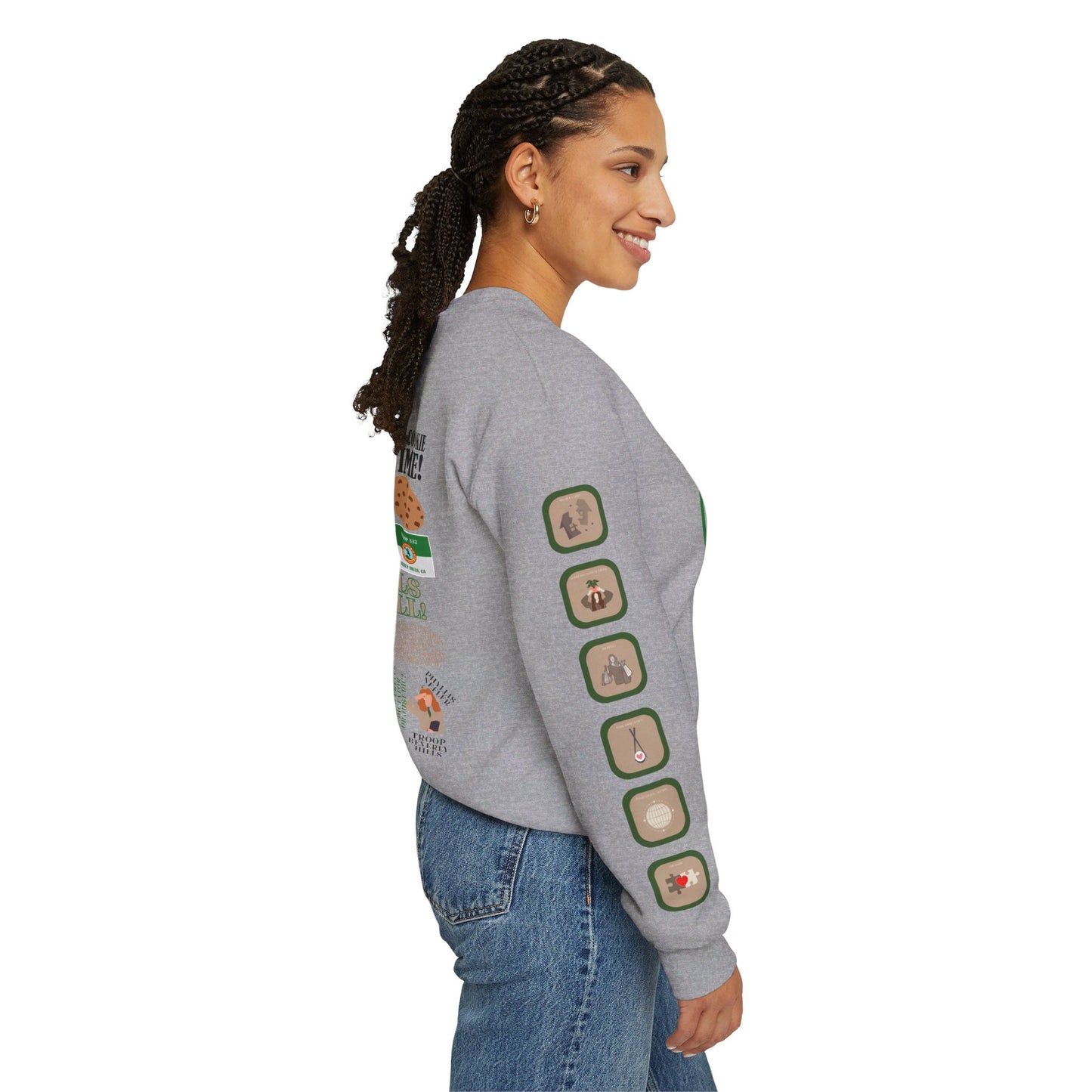 Troop Beverly Hills Quote Pullover - Oodles of Patches