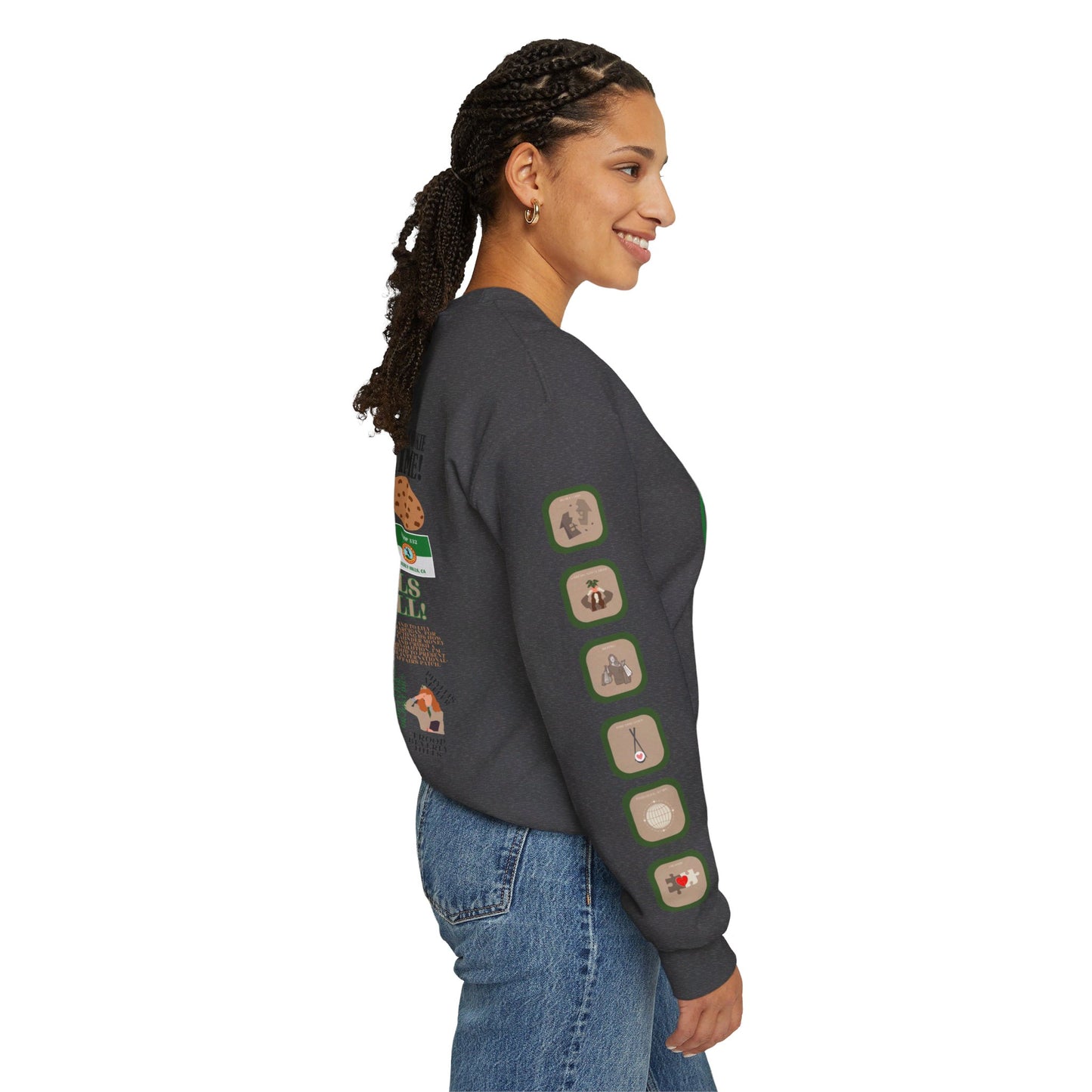 Troop Beverly Hills Quote Pullover - Oodles of Patches