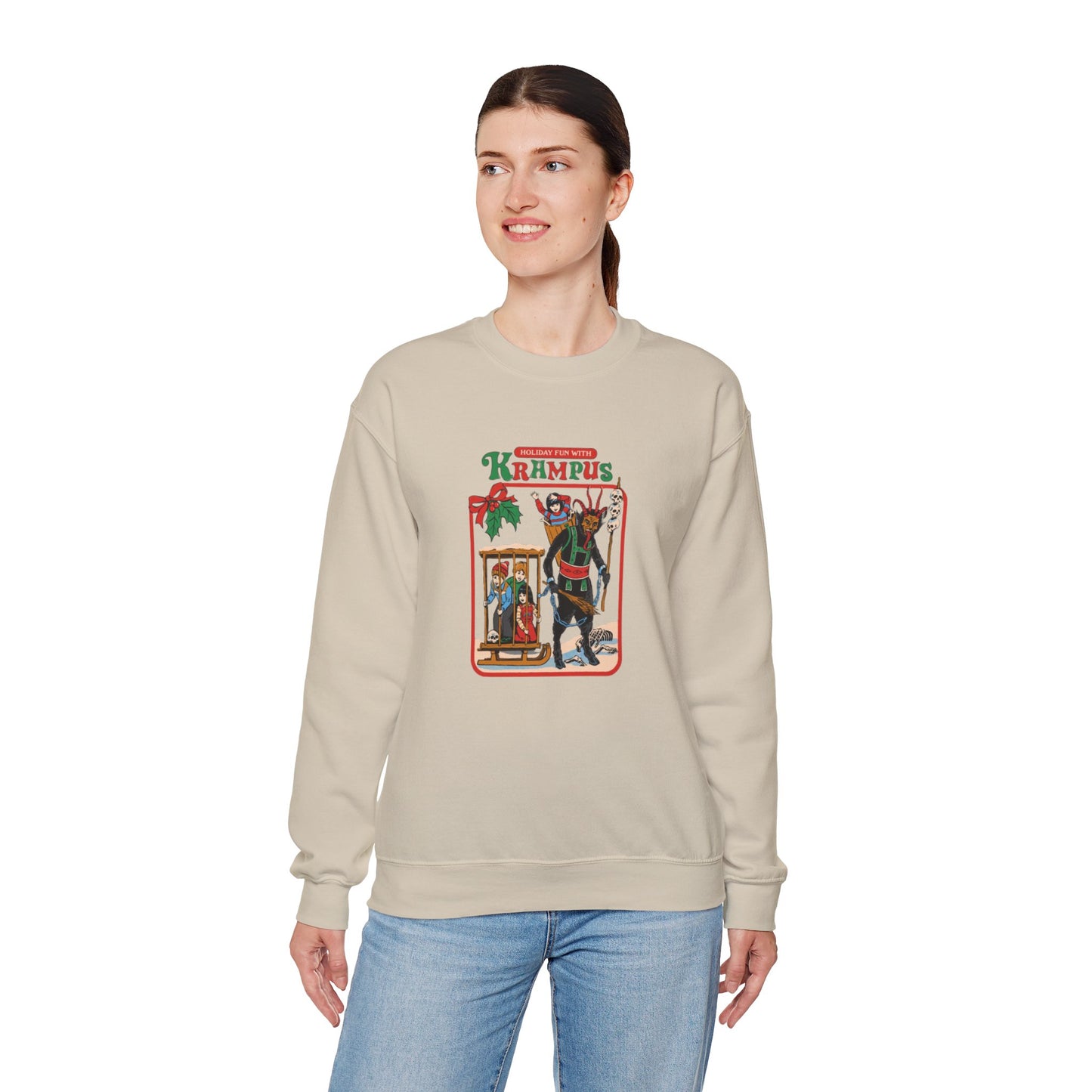 Holiday Fun with Krampus Sweatshirt