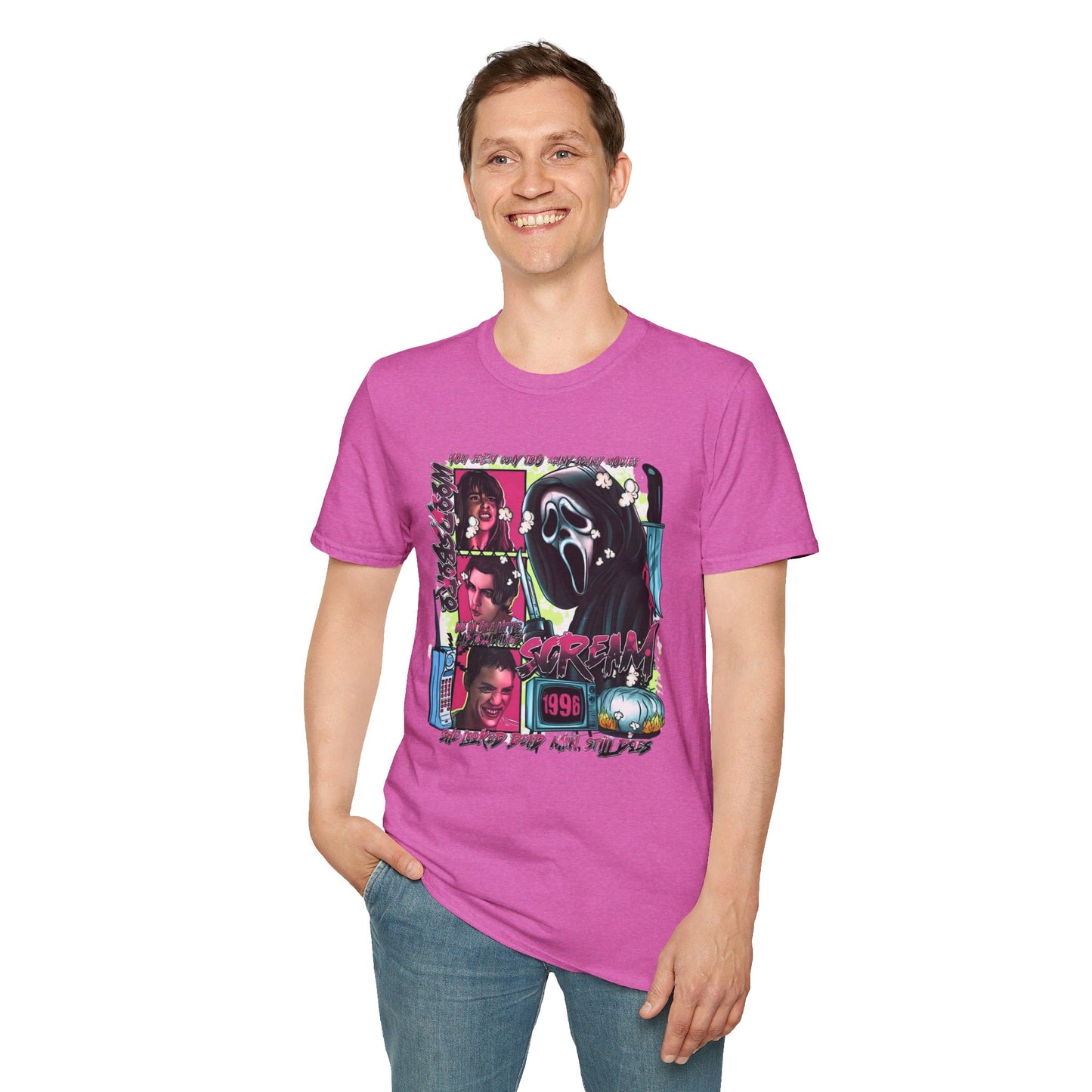 Neon Nightmare Scream Tee