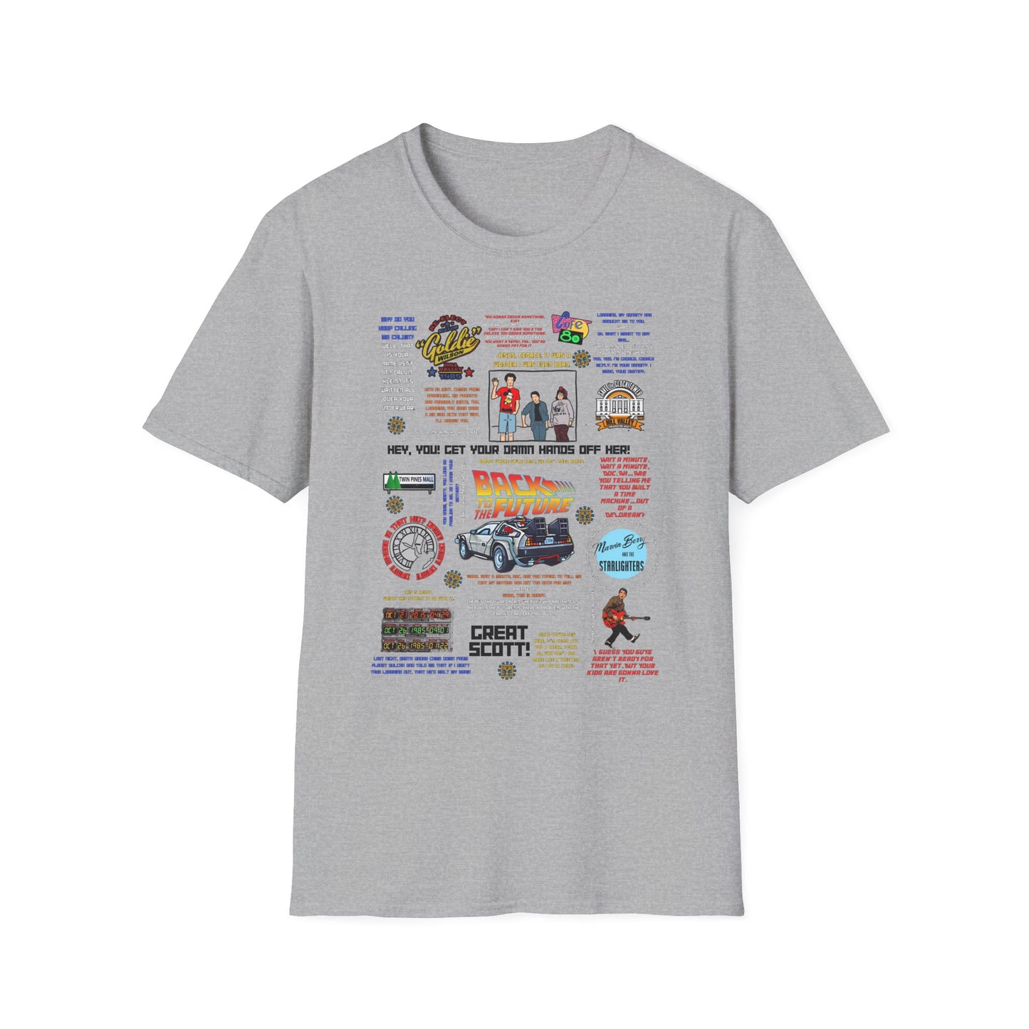 Back To The Future Quotes Tee