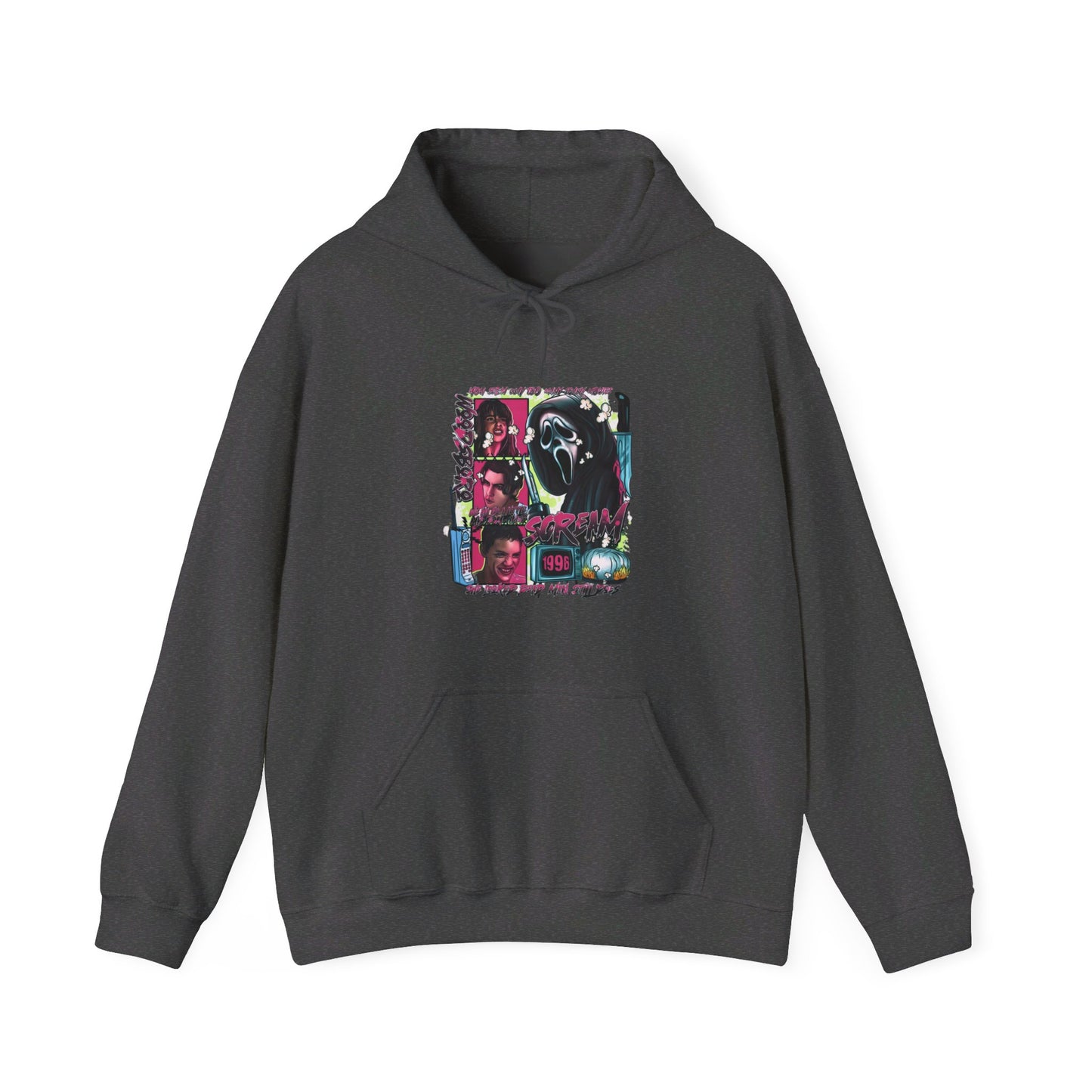 Neon Nightmare Scream Hoodie