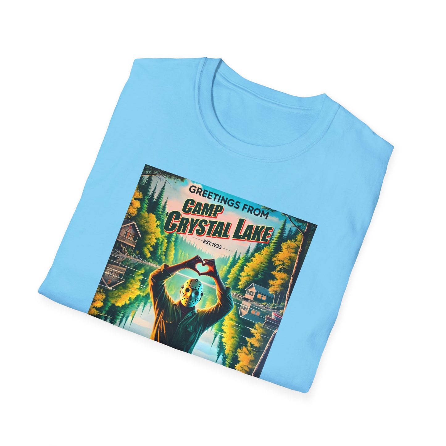 Camp Crystal Lake Greetings Tee