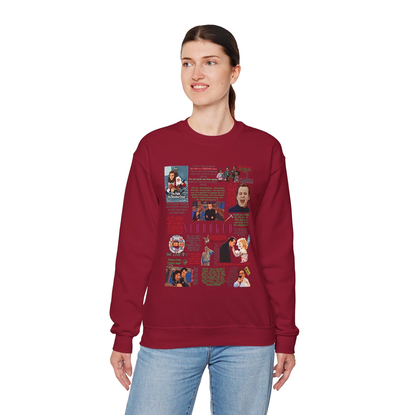 Scrooged Quotes Pullover