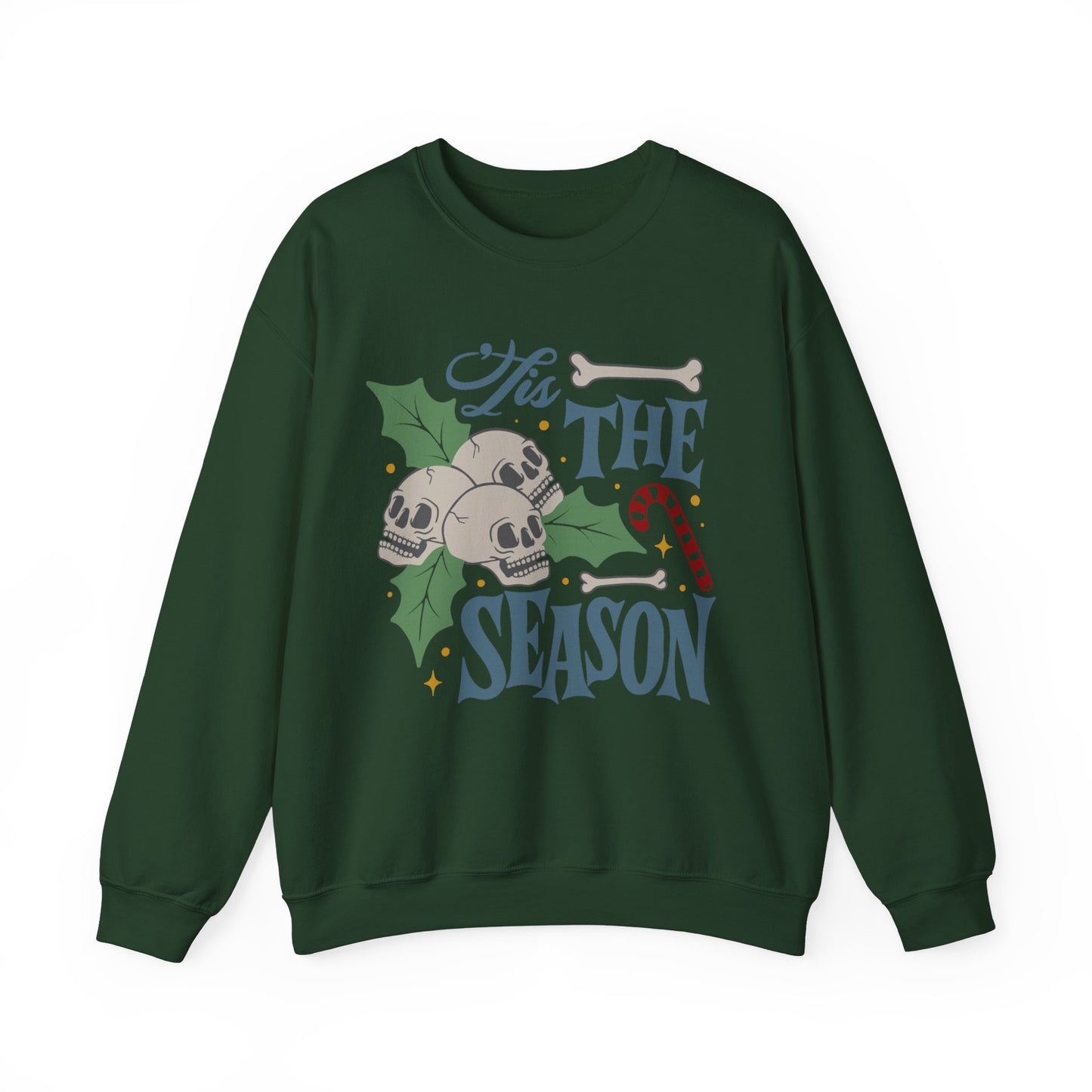 Tis the Season Skulls Sweatshirt