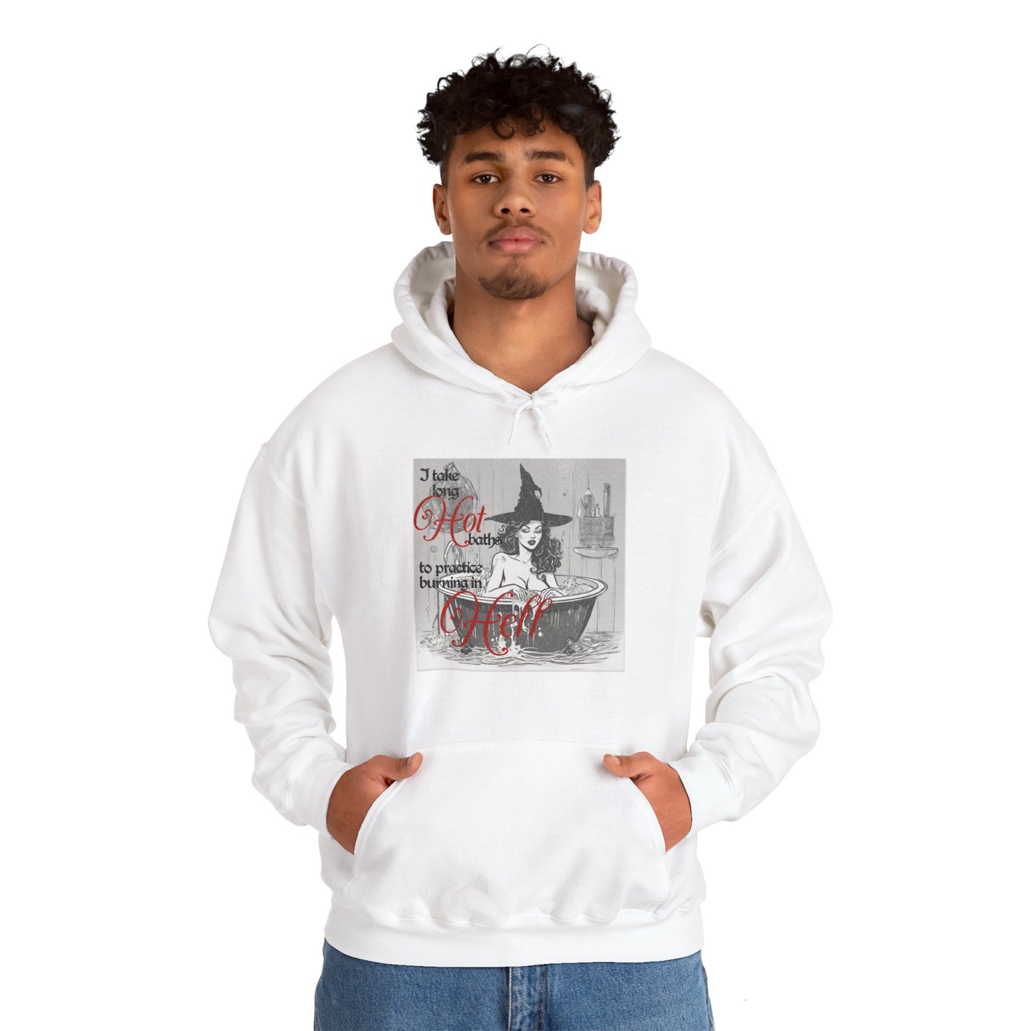 Long Hot Baths Hoodie