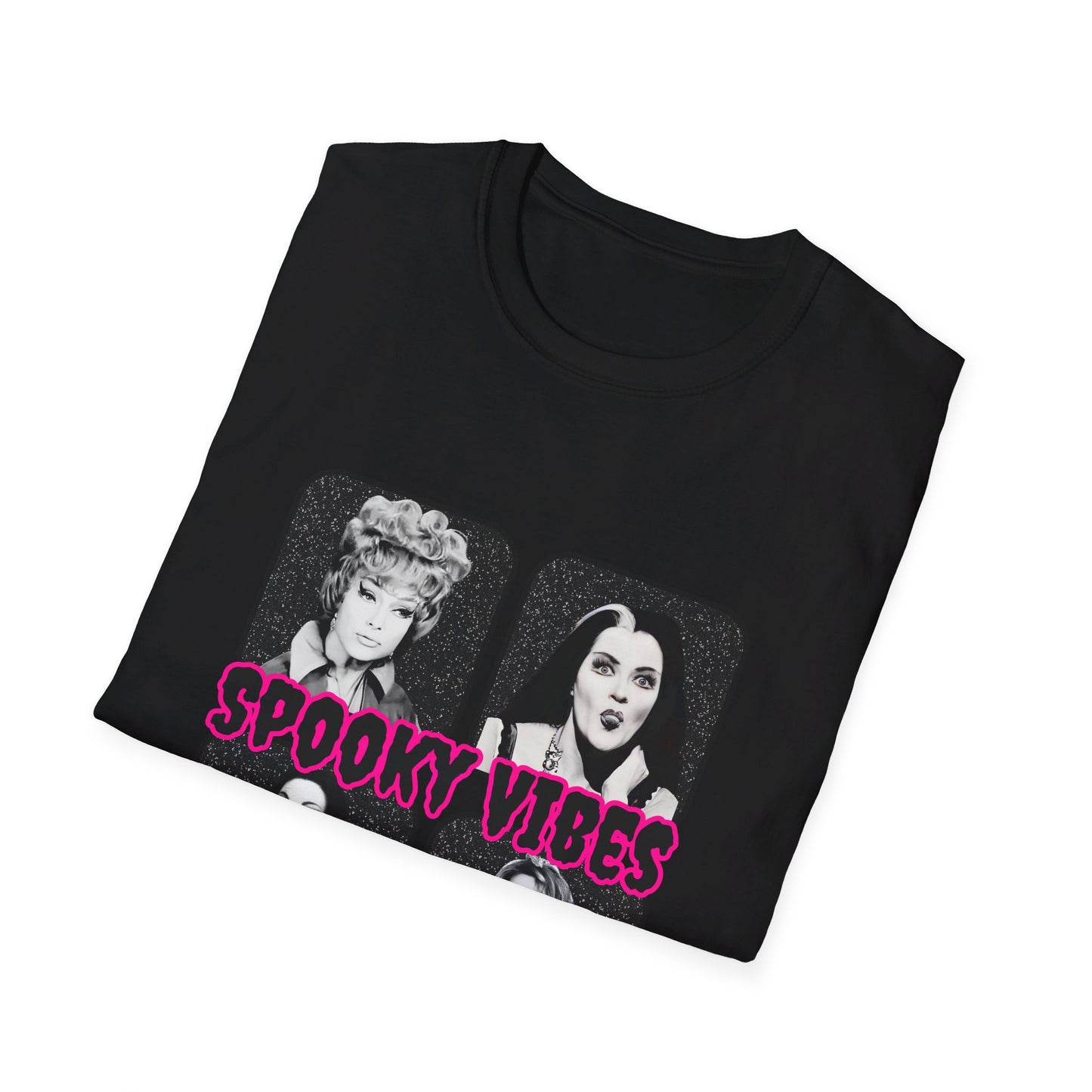 Spooky Vibes Tee - Pink Font