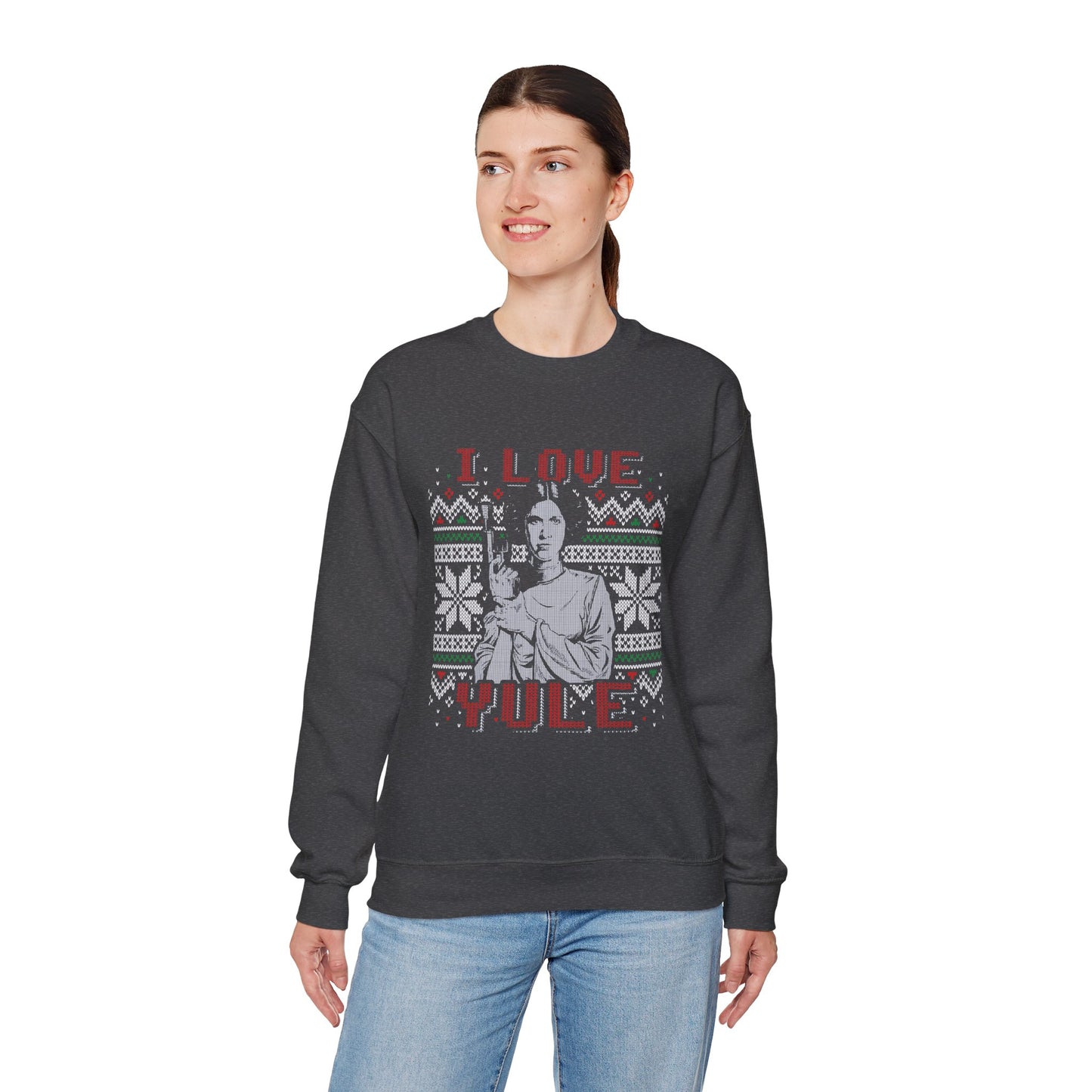 Yule Love Leia Pullover