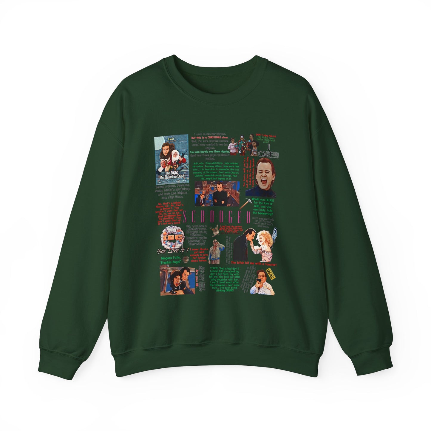 Scrooged Quotes Pullover