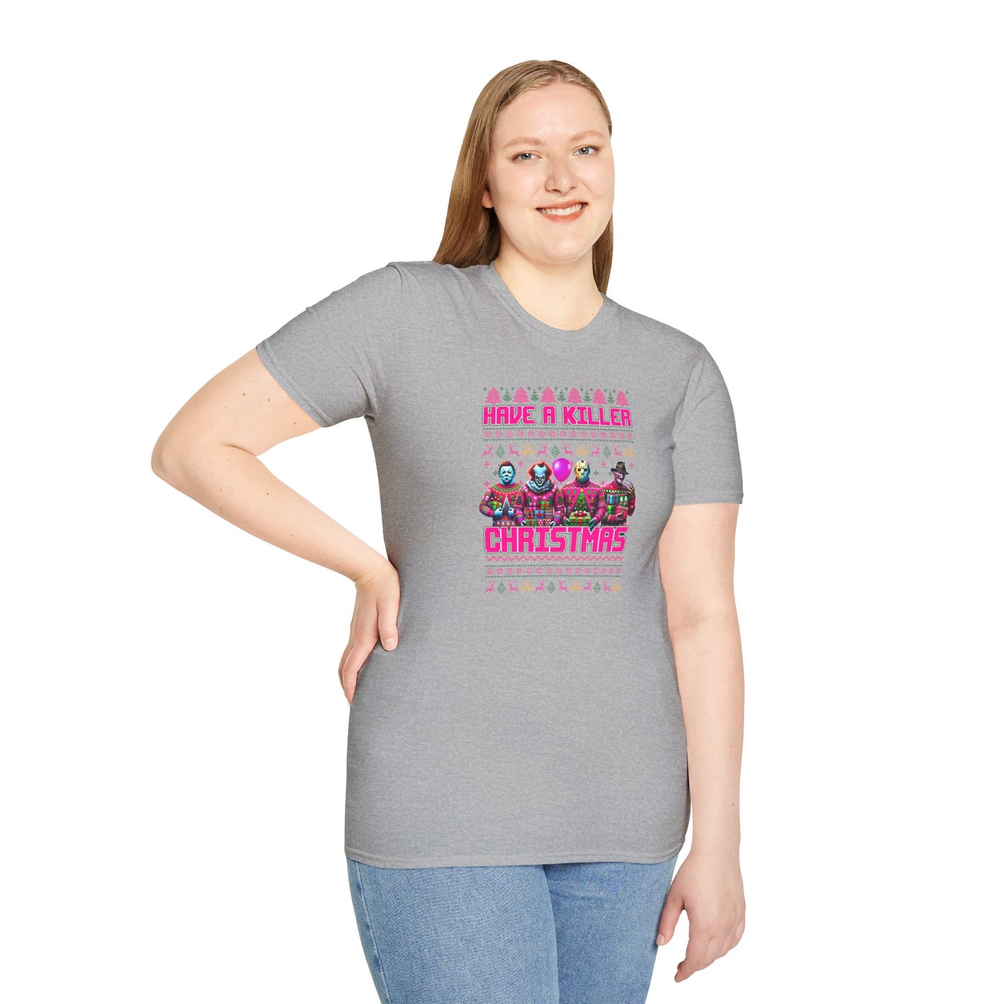 Psycho Pink Christmas Tee