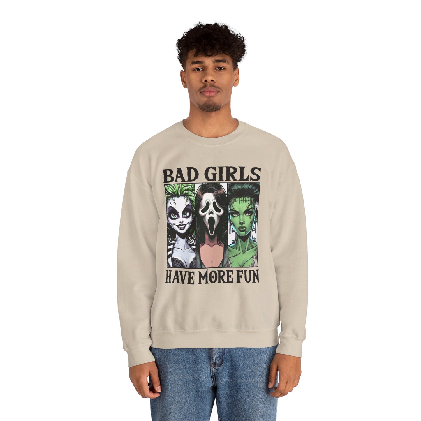 Bad Girls Have More Fun - Ghoulish Trio Pullover