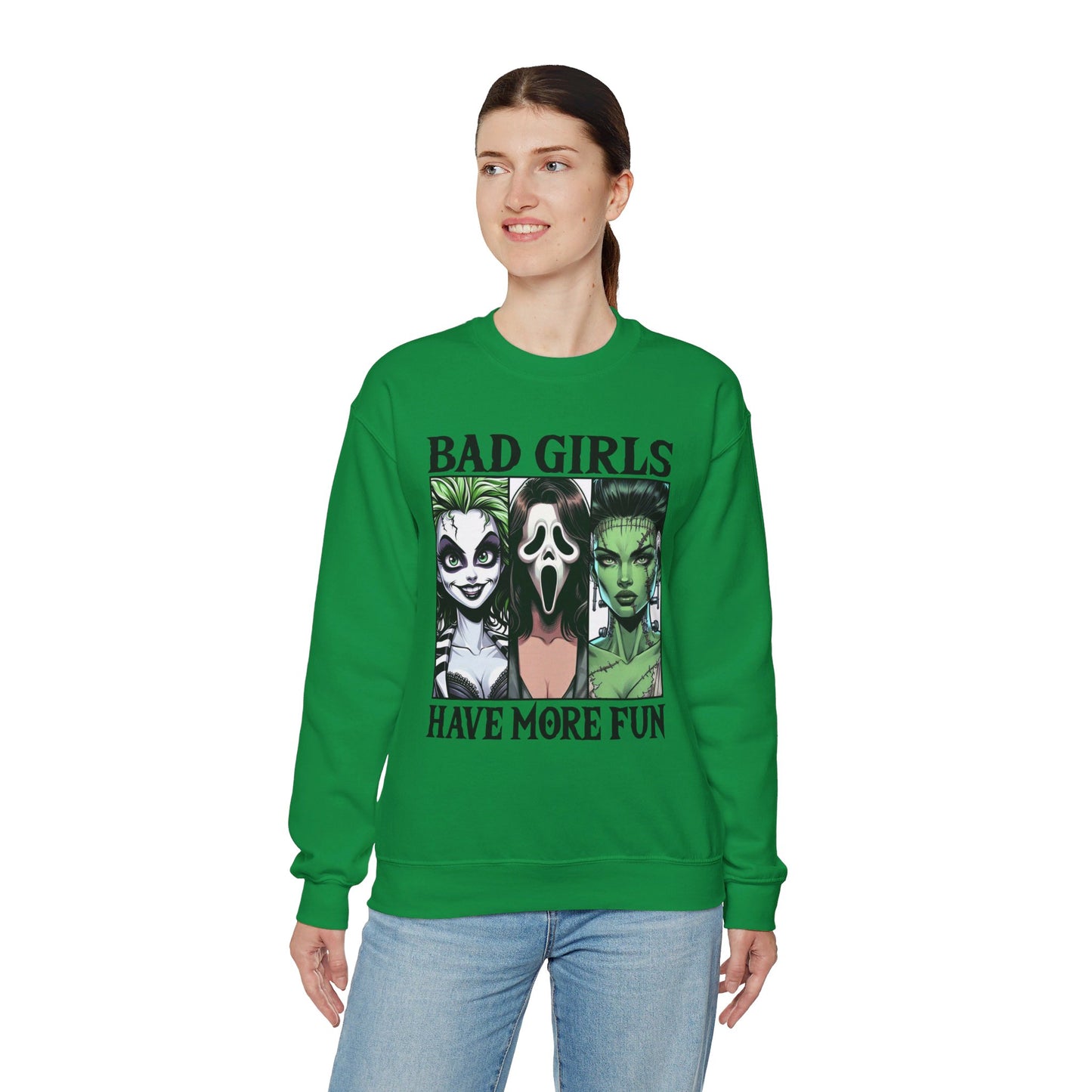 Bad Girls Have More Fun - Ghoulish Trio Pullover