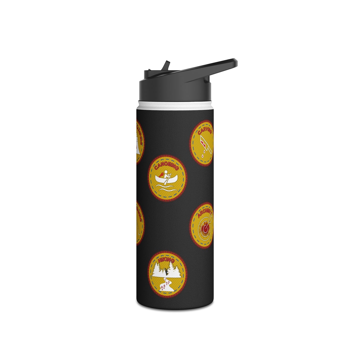 Camp Crystal Lake Stainless Steel Water Bottle