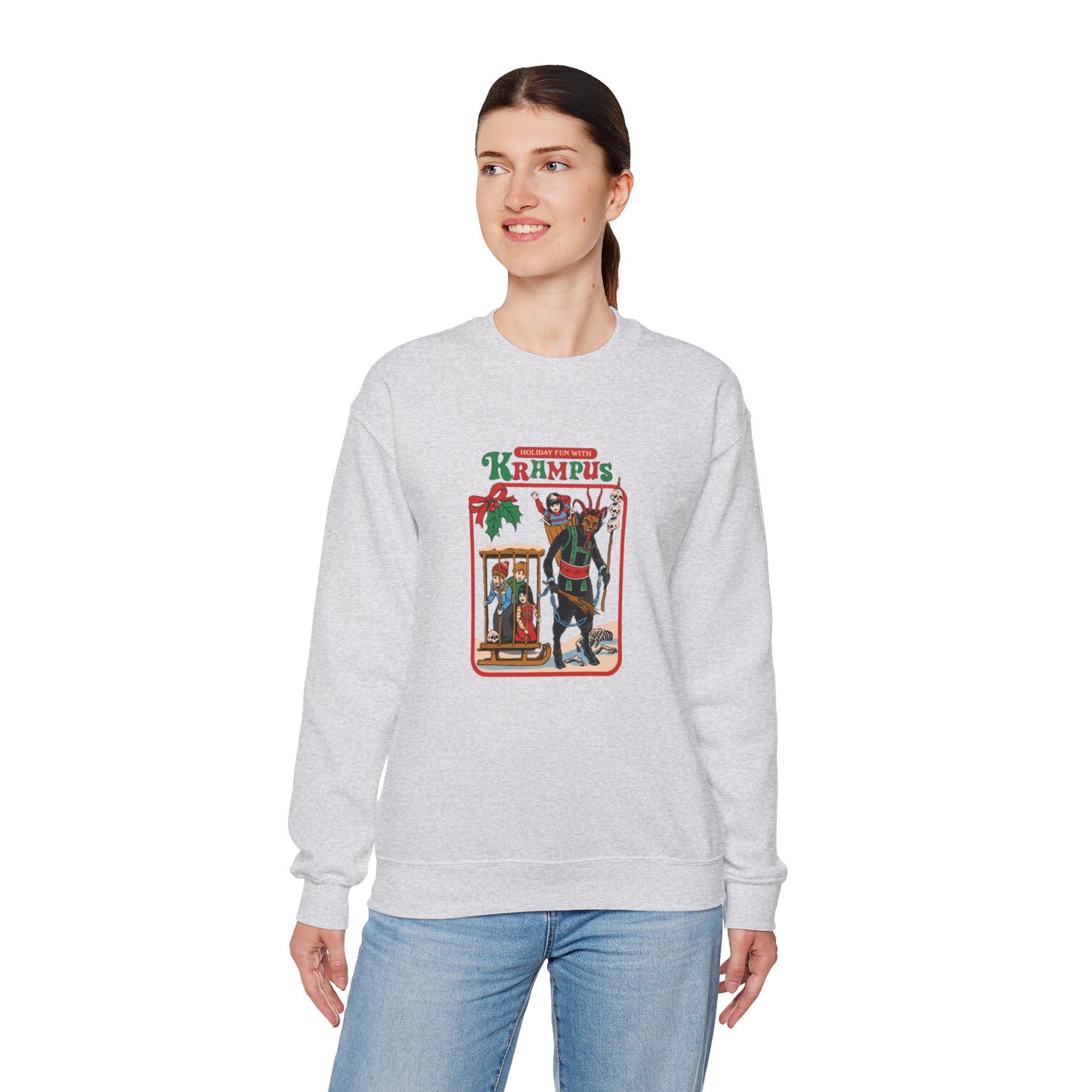 Holiday Fun with Krampus Sweatshirt