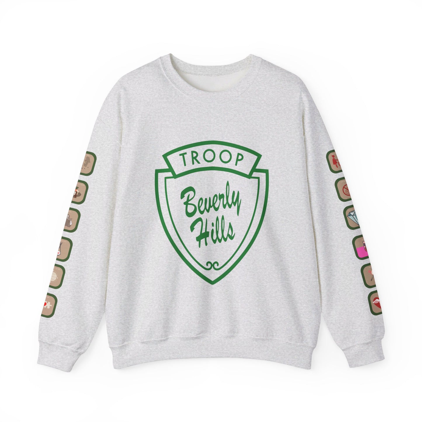 Troop Beverly Hills Quote Pullover - Oodles of Patches