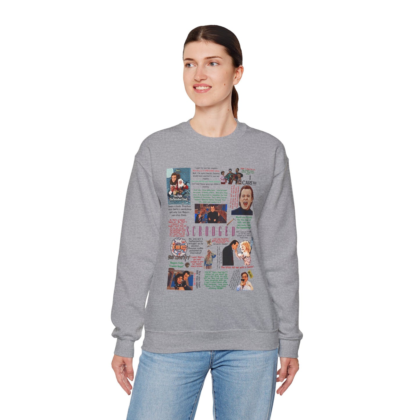 Scrooged Quotes Pullover