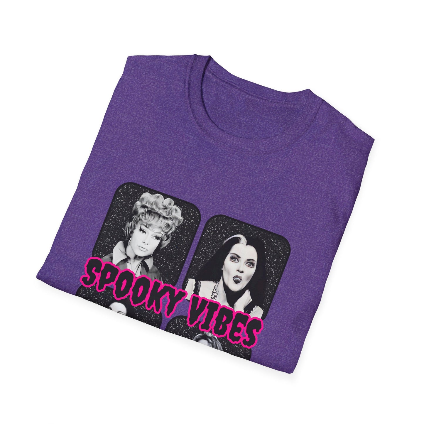 Spooky Vibes Tee - Pink Font