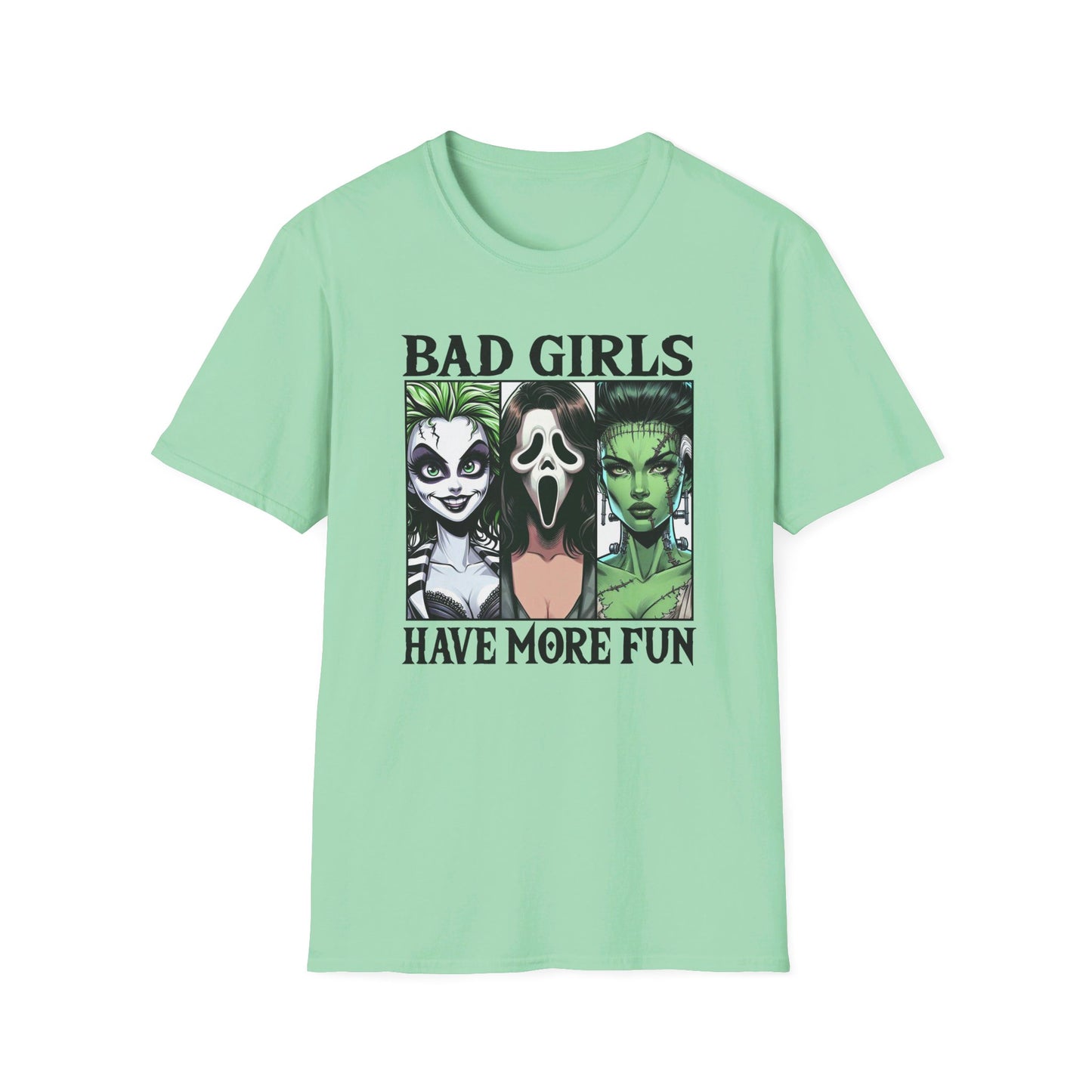 Bad Girls Have More Fun - Ghoulish Trio Tee