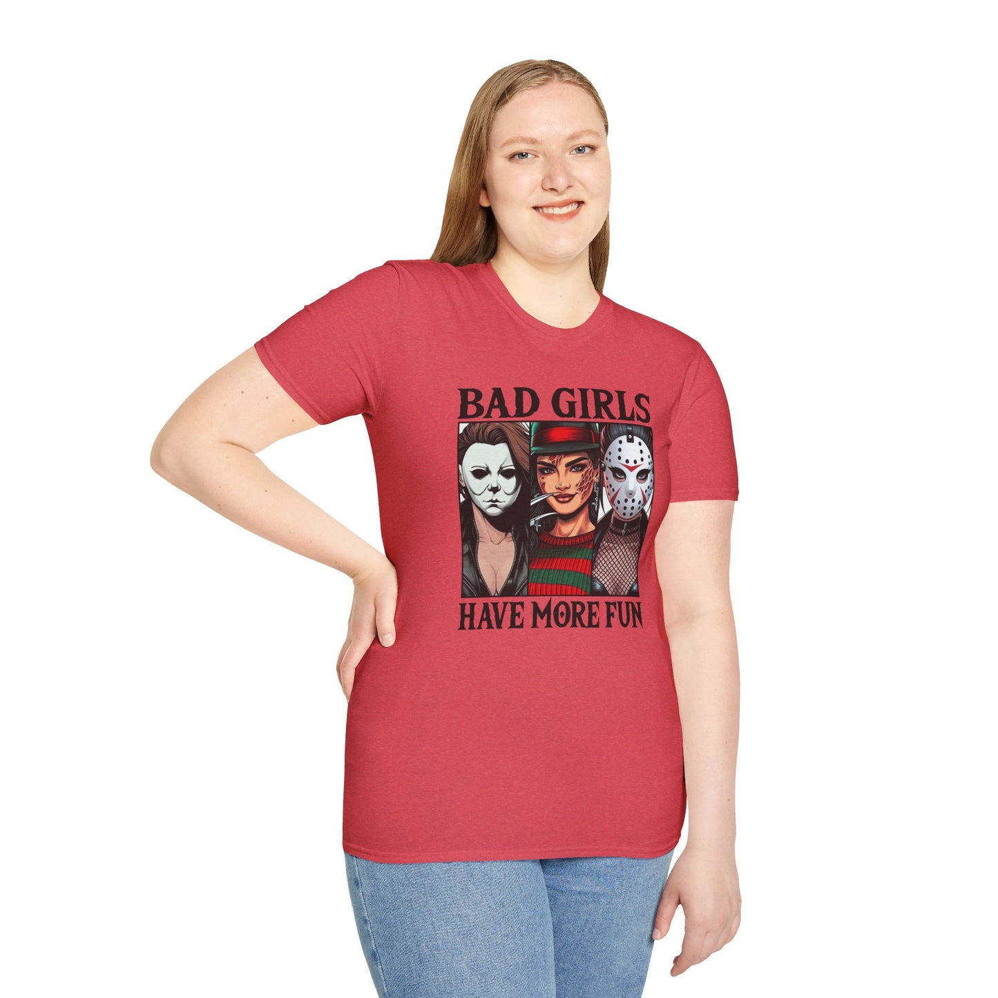 Bad Girls Have More Fun - Slasher Squad Tee