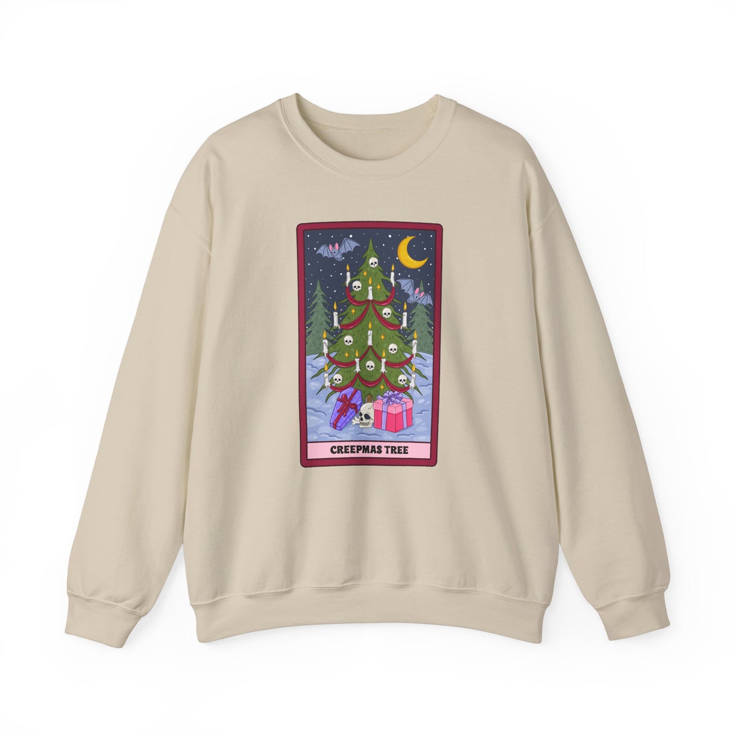 Creepmas Tree: Spooky Holiday Tarot  Pullover