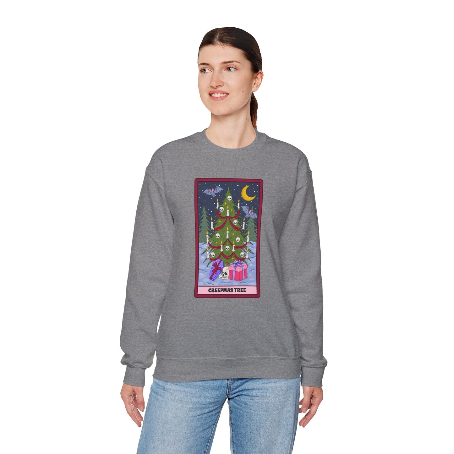 Creepmas Tree: Spooky Holiday Tarot  Pullover