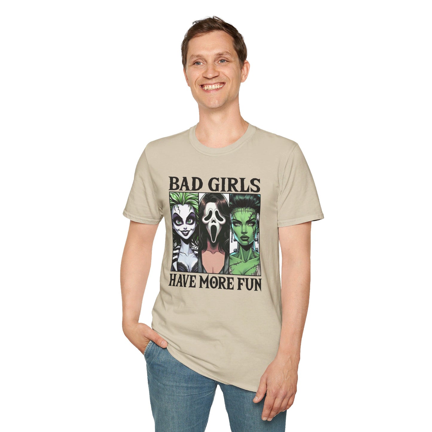 Bad Girls Have More Fun - Ghoulish Trio Tee