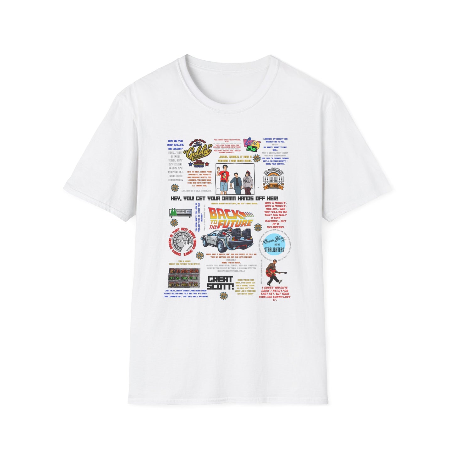 Back To The Future Quotes Tee