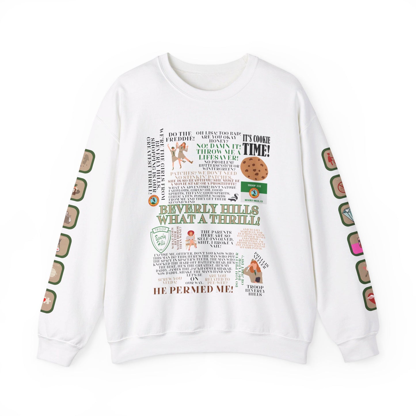 Troop Beverly Hills Quotes Only Pullover - Oodles of Patches