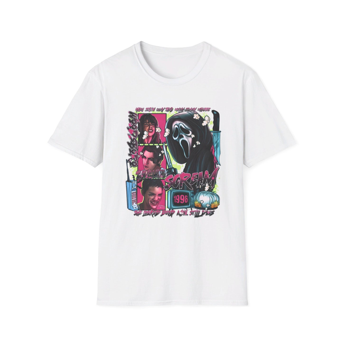 Neon Nightmare Scream Tee