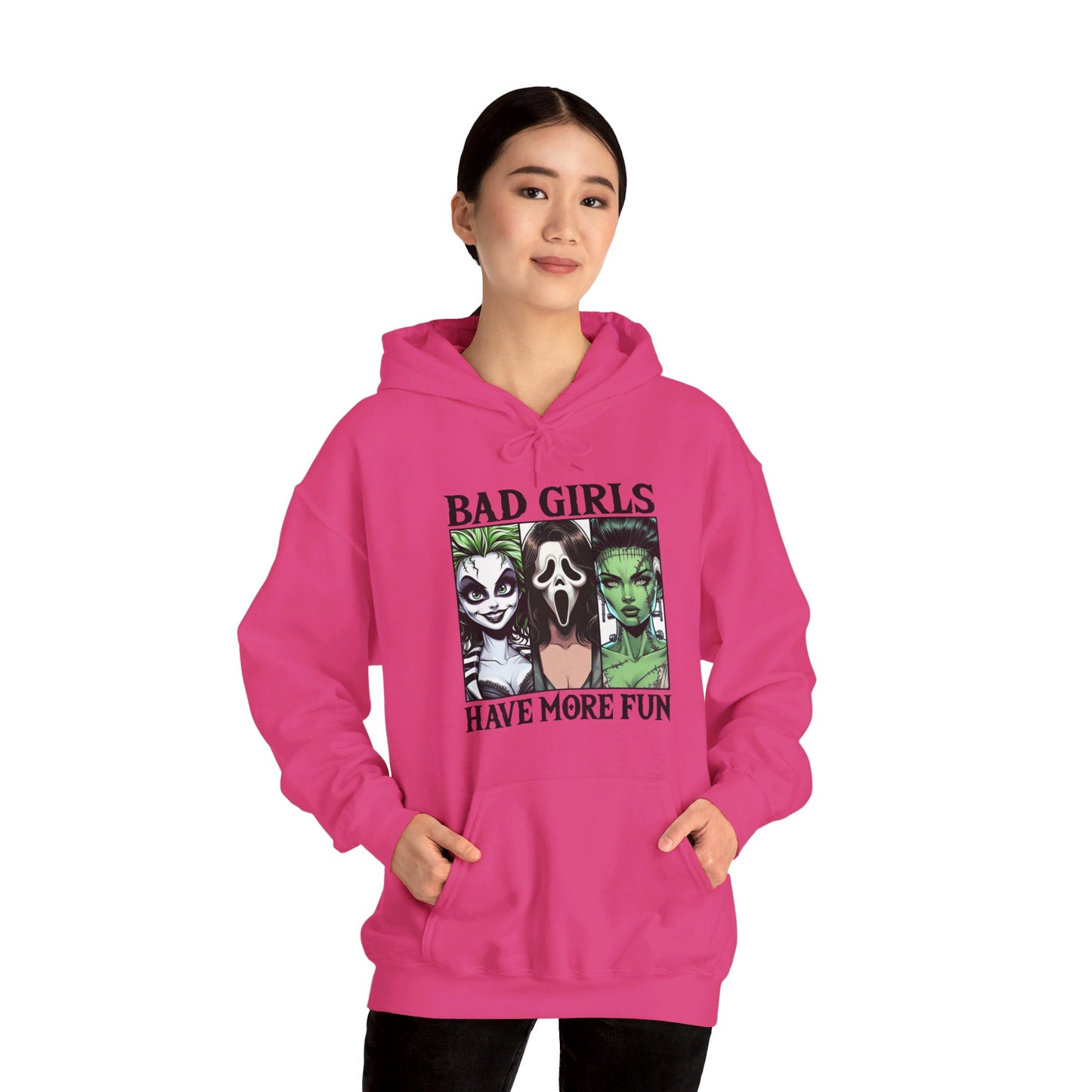 Bad Girls Have More Fun - Ghoulish Trio Hoodie