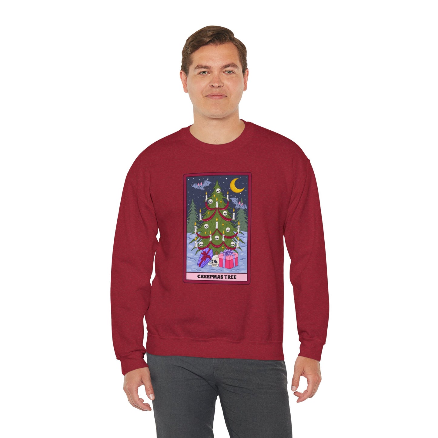 Creepmas Tree: Spooky Holiday Tarot  Pullover