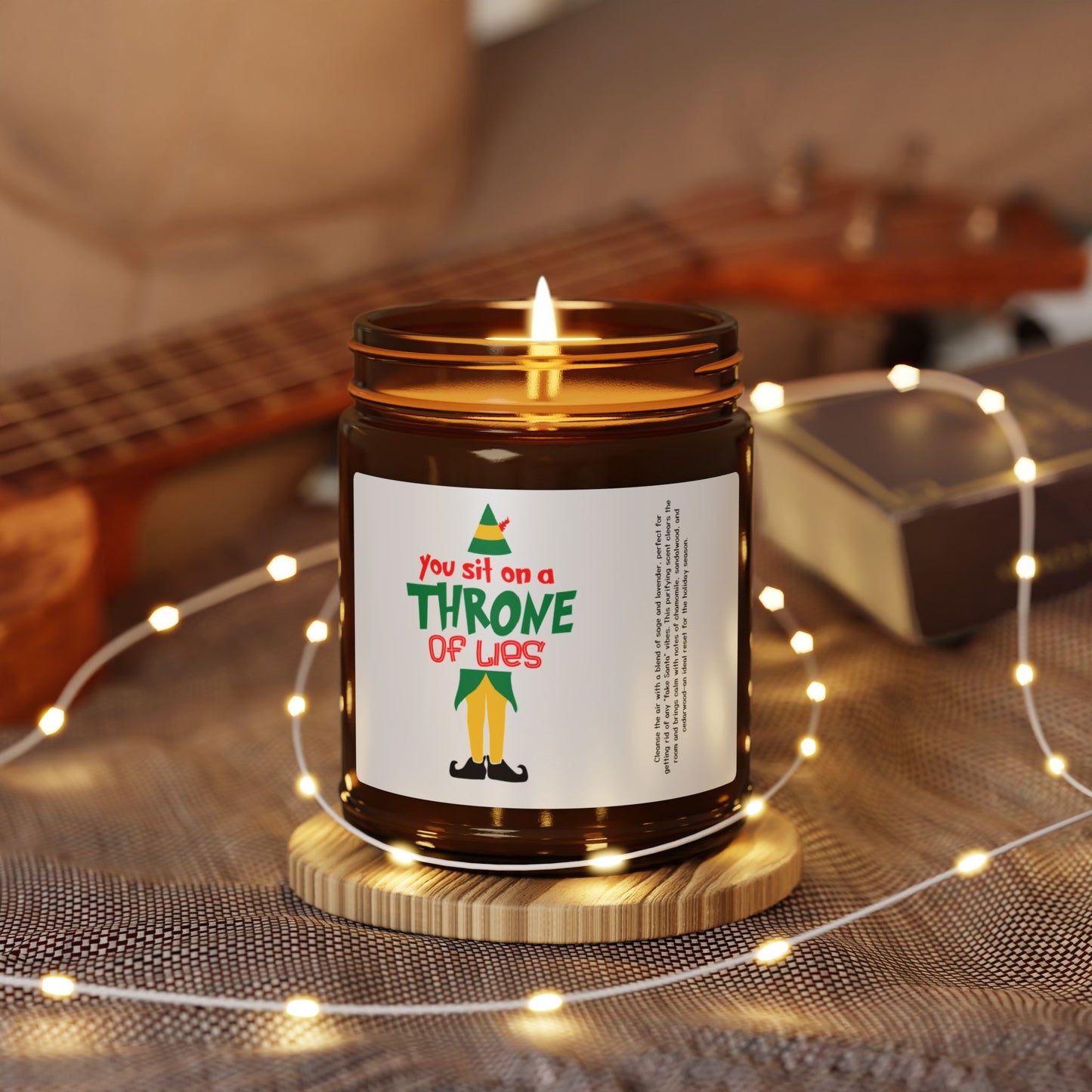 Throne of Lies Scented Soy Candle