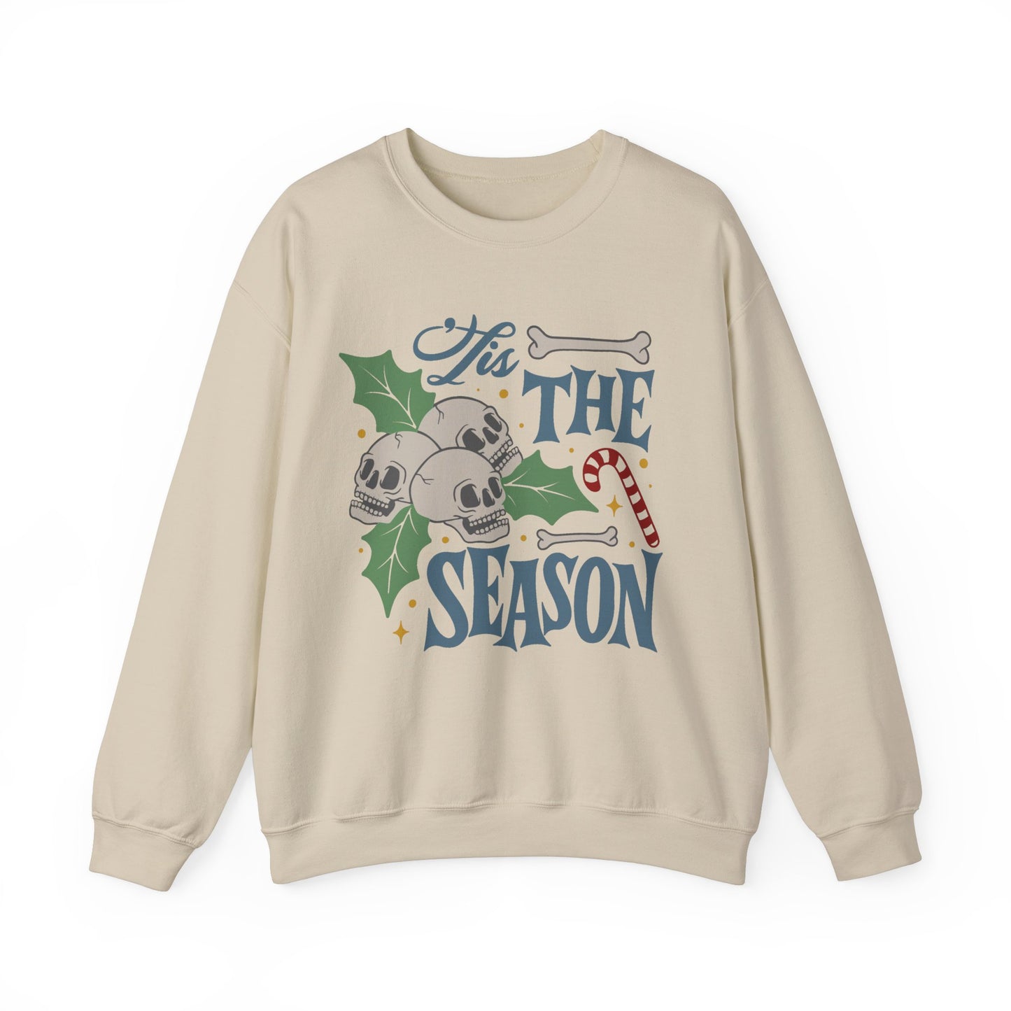 Tis the Season Skulls Sweatshirt