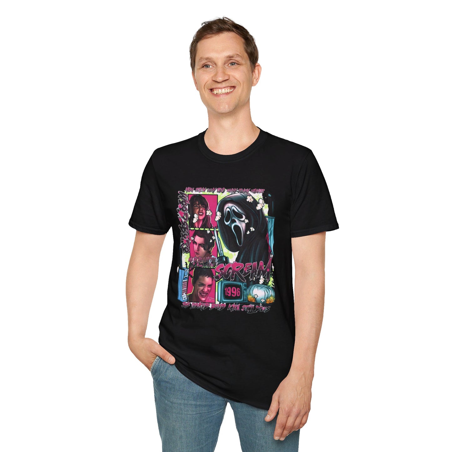 Neon Nightmare Scream Tee